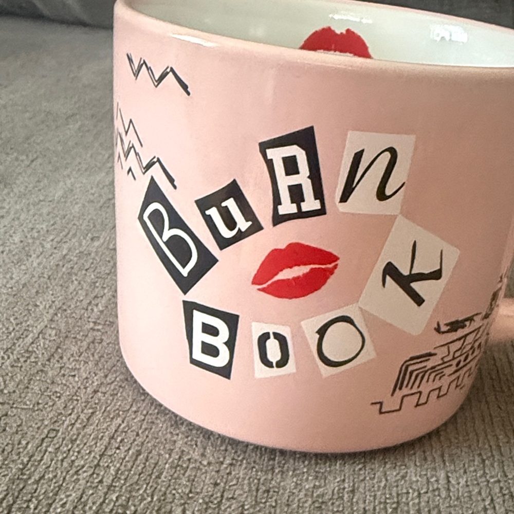 Mean Girls Pink Ceramic Mug with Quote